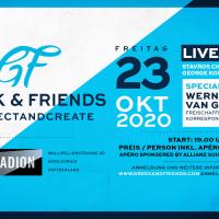 Greek and Friends Event Freitag 23.10.2020 Hallenstadion Zürich