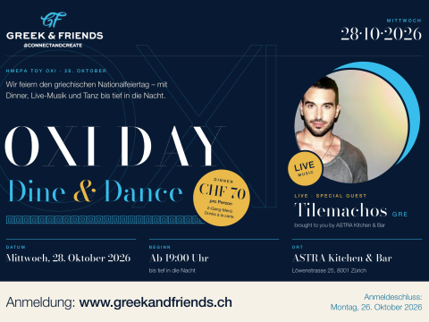 OXI Day Dine & Dance