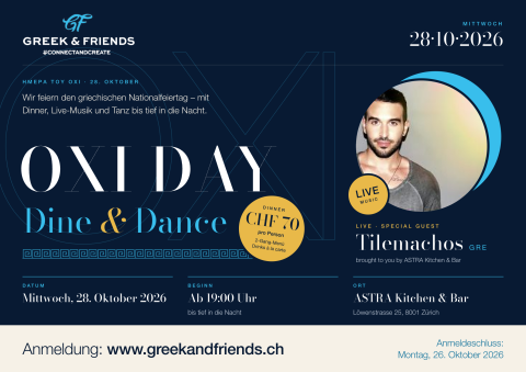 OXI Day Dine & Dance